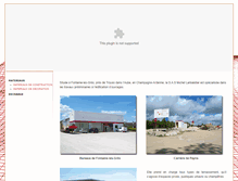 Tablet Screenshot of michel-larbaletier.com